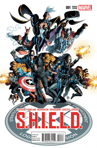 Illustration for article titled In The First SHIELDÂ Comic, Coulson and Crew Meet All the Marvel Heroes
